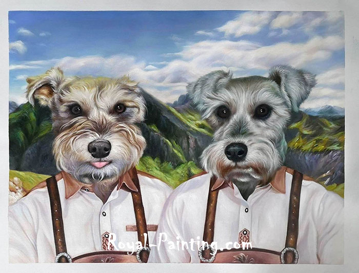 Customized Oil Painting For Pet